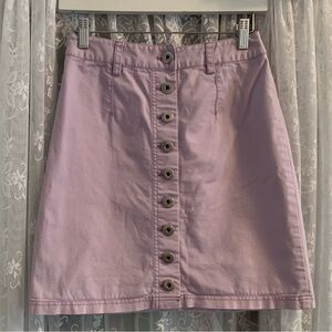 Kate Spade Cotton Blend Mini Skirt